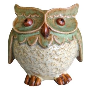 🛍️ 3 for $10 Ceramic Owl Tealight Candle Holder